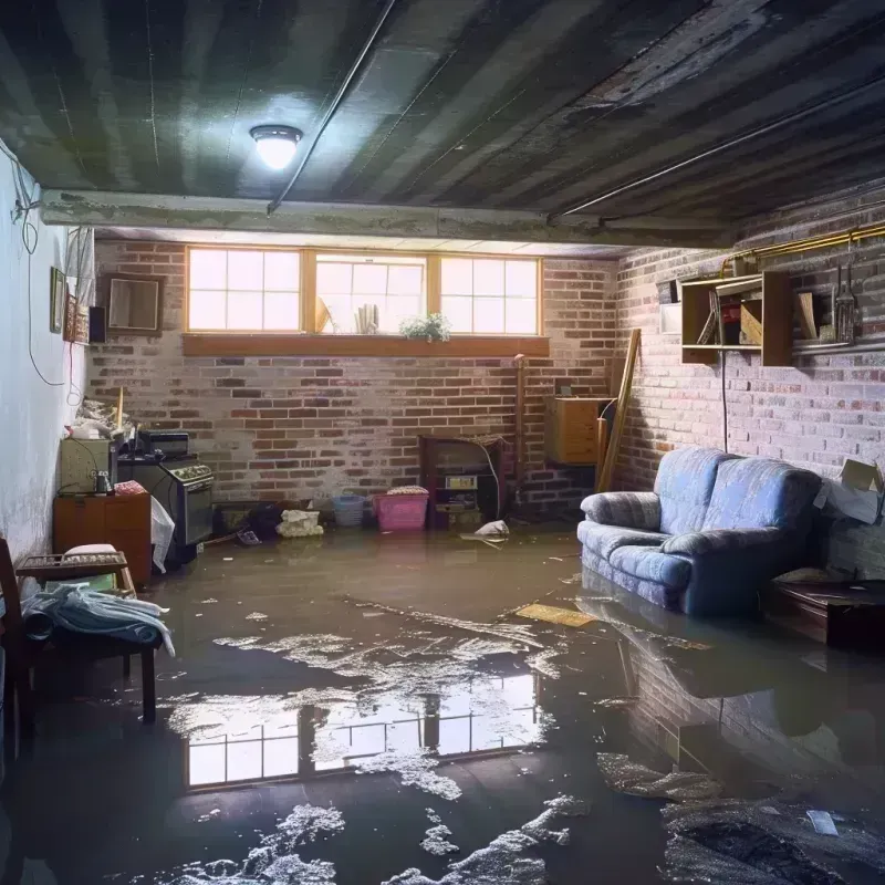 Flooded Basement Cleanup in Ridgetop, TN